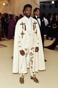 Chadwick Boseman in Versace, Met Gala 2018
