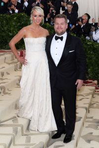 James Corden and Julia Carey, Met Gala 2018