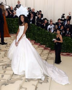 Winnie Harlow in custom Tommy Hilfiger, Met Gala 2018