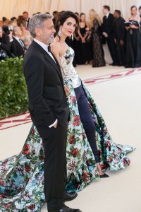 Amal and George Clooney