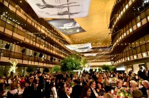 The atmosphere at the New York City Ballet Spring Gala.