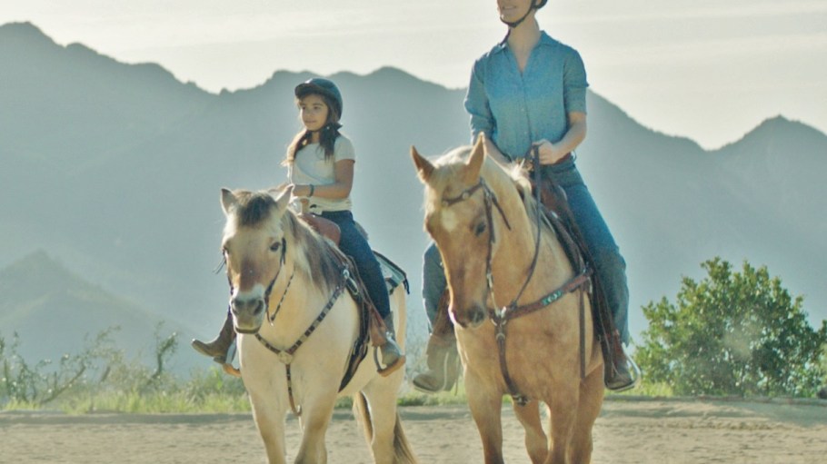 People on horses