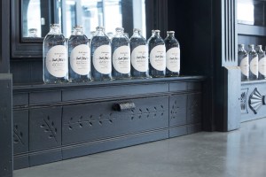 Our/New York vodka bottles.