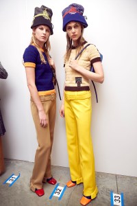 Backstage at Prada Resort 2019