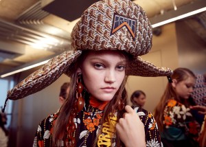 Backstage at Prada Resort 2019