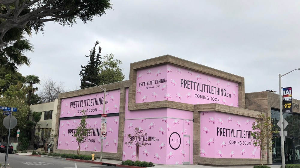 The PrettyLittleThing U.S. headquarters, 'Influencer Lounge' in L.A.