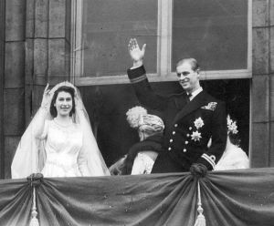 Royal Wedding of Princess Elizabeth (Queen Elizabeth II) and Prince Philip (Duke of Edinburgh) At Westminster Abbey on 20th November 1947