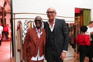 Dapper Dan, Marco BizzarriGucci Wooster opening, New York, USA - 05 May 2018