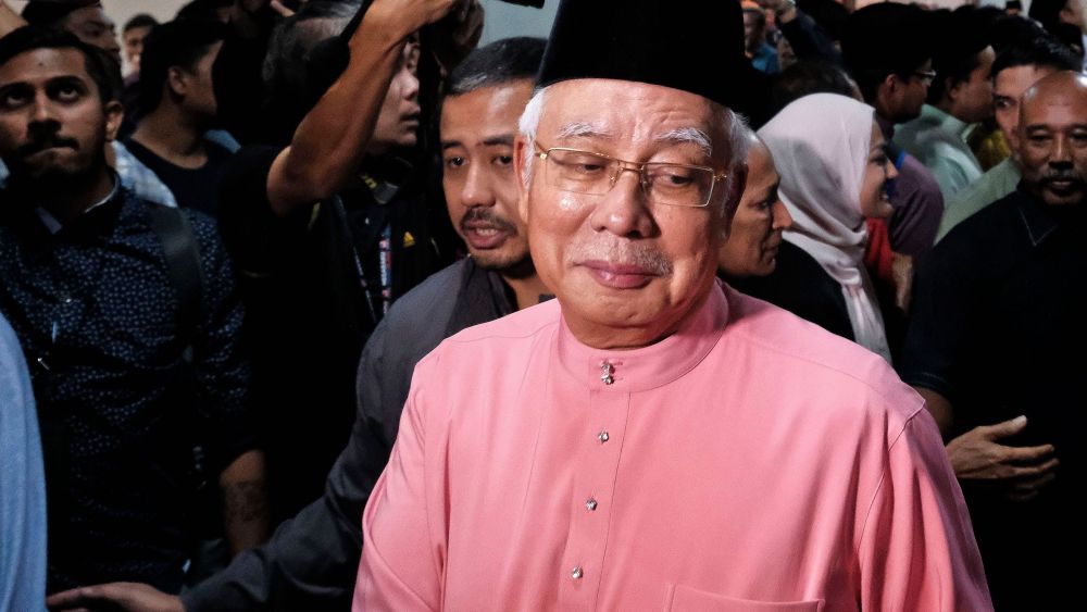 Malaysia's former prime mnister Najib Razak.