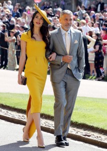 George Clooney and Amal ClooneyThe wedding of Prince Harry and Meghan Markle, Pre-Ceremony, Windsor, Berkshire, UK - 19 May 2018