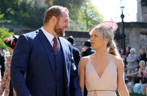 James Haskell and Chloe MadeleyThe wedding of Prince Harry and Meghan Markle, Pre-Ceremony, Windsor, Berkshire, UK - 19 May 2018
