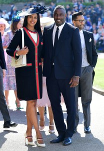 Idris Elba and Sabrina DhowreThe wedding of Prince Harry and Meghan Markle, Pre-Ceremony, Windsor, Berkshire, UK - 19 May 2018
