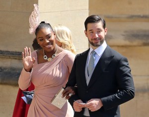 Serena Williams and Alexis Ohanian arrive at Windsor CastleThe wedding of Prince Harry and Meghan Markle, Pre-Ceremony, Windsor, Berkshire, UK - 19 May 2018