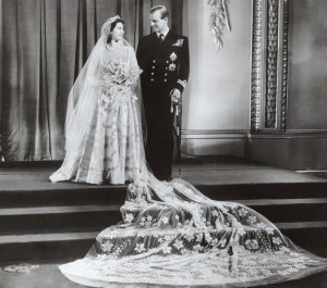 Royal Wedding Of Princess Elizabeth (queen Elizabeth II) & Prince Philip (duke Of Edinburgh) Wedding Day Portrait After Their Wedding On 20 November 1947Royal Wedding Of Princess Elizabeth (queen Elizabeth Ii) & Prince Philip (duke Of Edinburgh) Wedding Day Portrait After Their Wedding On 20 November 1947