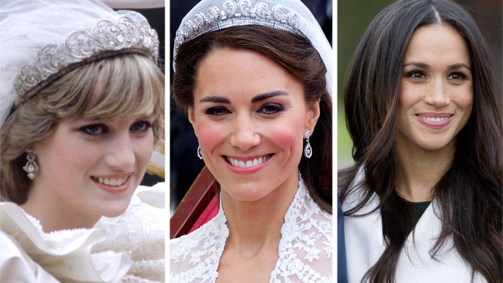 royal wedding tiara diana kate meghan