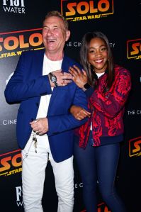 Hal Rubenstein and Tiffany Haddish
