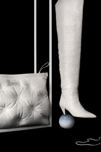 Maison MargielaÕs bag and AtticoÕs boot.