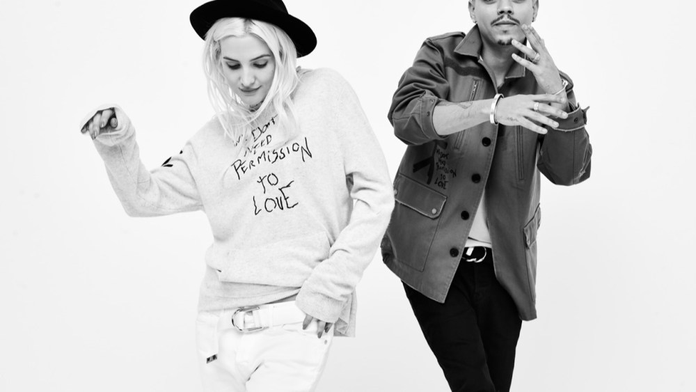 Evan Ross and Ashlee Simpson-Ross
