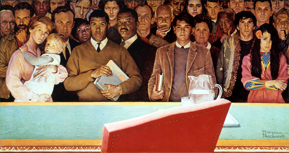 Norman Rockwell's Message of Freedom Waves True in New York