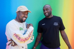 Kanye West and Virgil Abloh