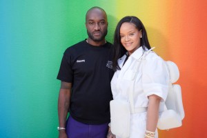 Virgil Abloh and Rihanna