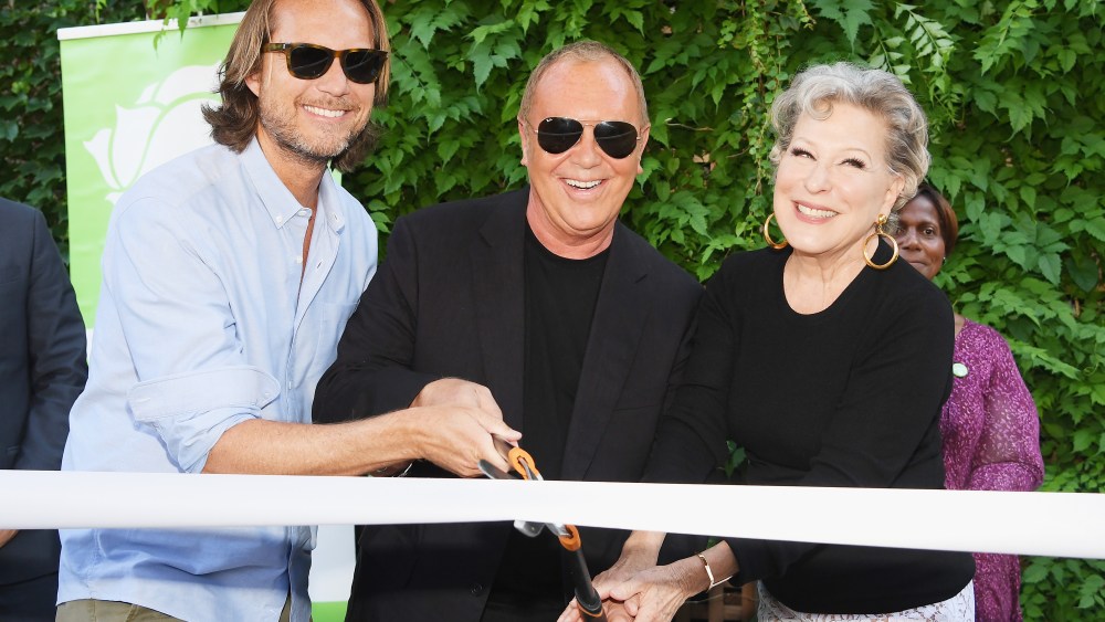 Michael Kors and Bette Middler Open Essex Street Community Garden