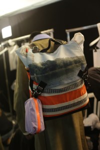 Backstage at Acne Studios Men's Spring 2019