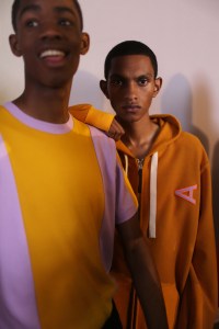 Backstage at Acne Studios Men's Spring 2019