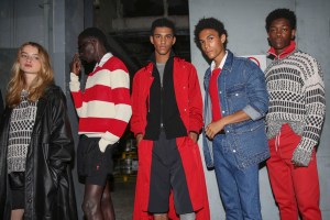 Backstage at AMI Alexandre Mattiussi Men's Spring 2019