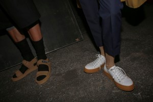 Backstage at AMI Alexandre Mattiussi Men's Spring 2019