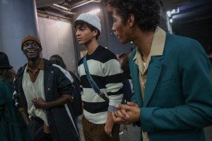 Backstage at AMI Alexandre Mattiussi Men's Spring 2019