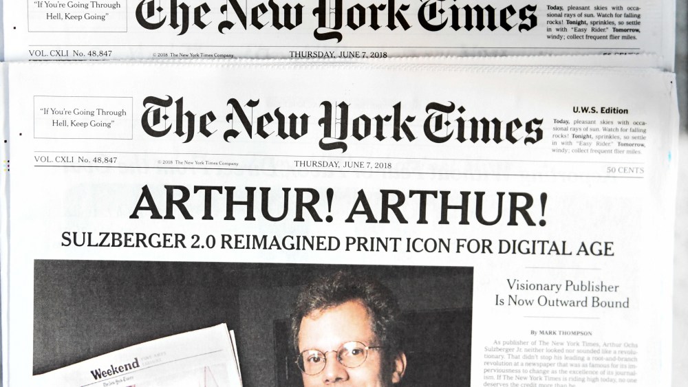New York Times Second Quarter Financial Results