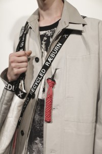 Backstage at Christopher Raeburn Men's Spring 2019
