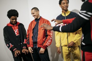 Backstage at Iceberg Men's Spring 2019
