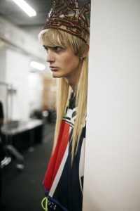 Backstage at Iceberg Men's Spring 2019