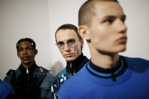Backstage at Iceberg Men's Spring 2019