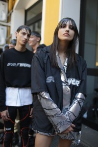 Backstage at M1992 Men's Spring 2019