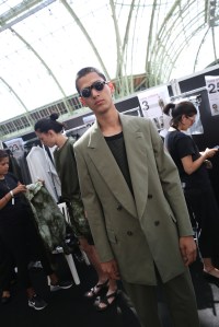 Backstage at Cerruti 1881 Men's Spring 2019