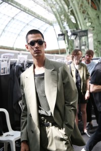 Backstage at Cerruti 1881 Men's Spring 2019
