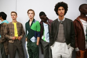 Backstage at Hermès Mens Spring 2019