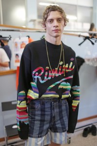 Backstage at MSGM Men's Spring 2019