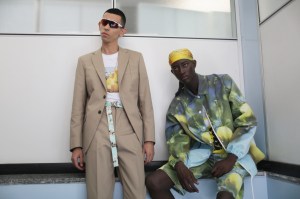 Backstage at MSGM Men's Spring 2019