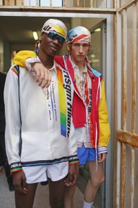 Backstage at MSGM Men's Spring 2019