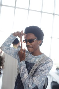 Backstage at Sunnei Men's Spring 2019