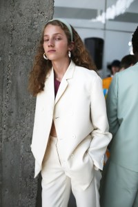 Backstage at Sunnei Men's Spring 2019