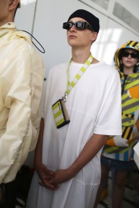 Backstage at Sunnei Men's Spring 2019