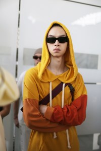 Backstage at Sunnei Men's Spring 2019