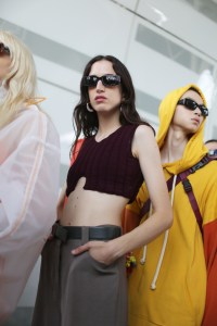 Backstage at Sunnei Men's Spring 2019