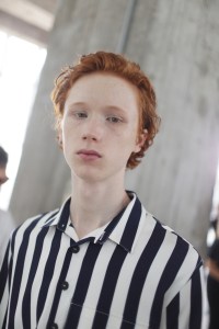 Backstage at Sunnei Men's Spring 2019