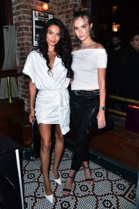 Shanina Shaik and Josephine Skriver
